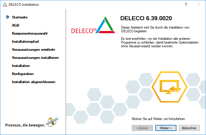 ADMIN_Installation_Startseite